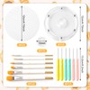 Cookie Decorating Supplies Including 2Pcs Acrylic Cookie Turntable 6Pcs Cookie