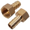 SKIR'CO 2 pieces female thread barb brass fitting 1/2 inch