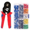 Ferrule Crimping Tool, Crimping Pliers 800Pcs Wiring End Cap Kit,