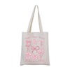 Kappa Kappa Gamma Bow Tote Bag Coquette Bow Sorority Gift
