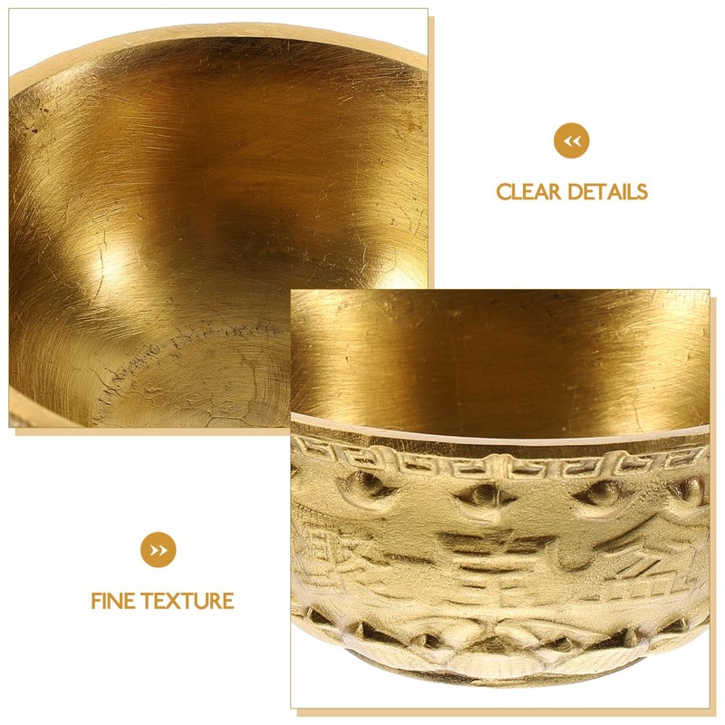 cabilock Brass Cornucopia Bowl Feng Shui Treasure Basin Wealth Prosperity