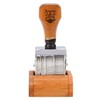Qiilu Wooden Date Stamp Wood Date Date Date Time Antique