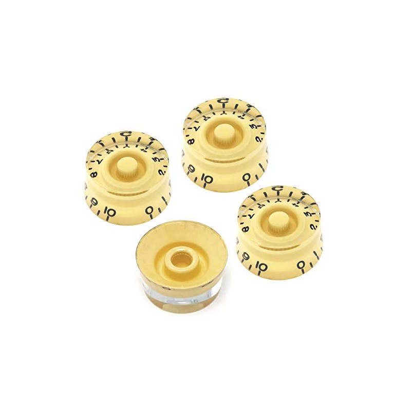 Vintage Forge Cream Speed Knobs Compatible with Epiphone Les Paul