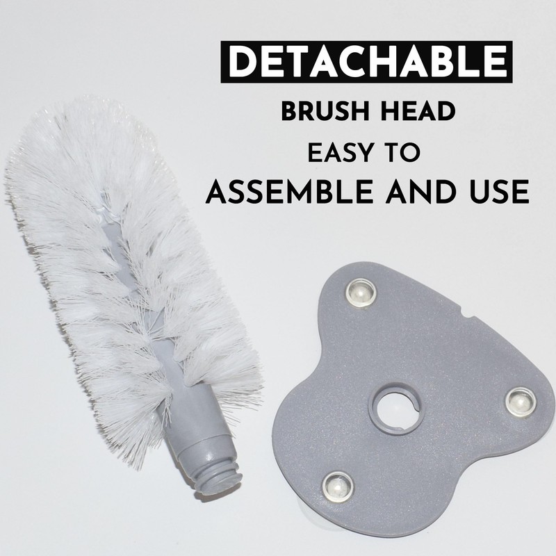 Turtle Brush with Suction Cup, Three High Suction Power Suction