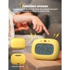YISSVIC Kids Digital Alarm Clock, 3 Alarms, 12/24 Hour, Snooze,