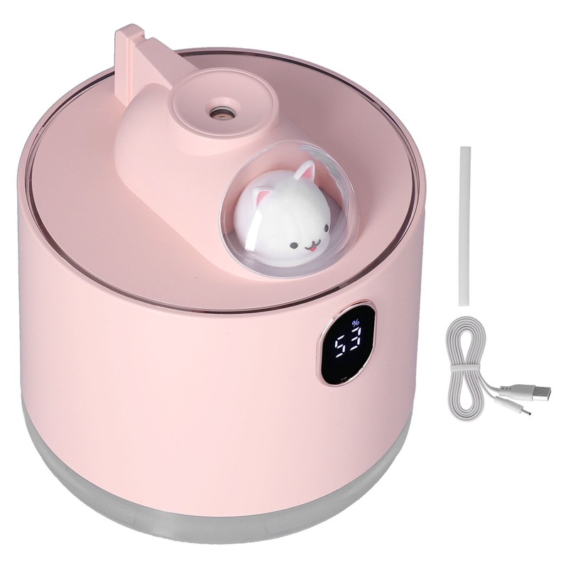 500ml Large Capacity Humidifier Spacecraft Night Light USB Charging Car
