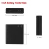 5pcs 4 AA Battery Holder with Cover and Switch, 4X