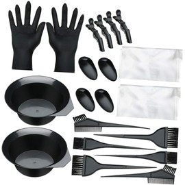 Ipetboom Hair Dye Kit Set by 20pcs Hair Coloring Tools for Diy Hair Tinting at Home