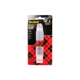 Scotch Clear Glue in 2-Way Applicator, 1.6 oz, Photo Safe and Non-Toxic, 1-Pack