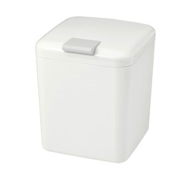 LEC B00212 Toilet Pot, White, 5.3 x 5.9 x 6.5 inches (13.5 x 15 x 16.5 cm)