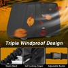 EVRBUL Golf Cart Cover, 4/4+2 Passengers Waterproof Golf Cart Covers