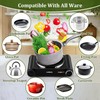 Cusimax Hot Plate,1500W Hot Plate Electric with 7.4″Cast Iron Countertop