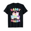 Daddy Of Birthday Girl Birthday Party Squish Squad Mallow T-Shirt