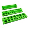 OEMTOOLS 22485 3-Pc Magnetic Socket Organizer, SAE Magnetic Socket Holder,