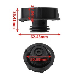 Radiator Expansion Water Coolant Cap Cover Lid Compatible with Ford Mazda Volvo 1301104 224233 3M5H8100AD