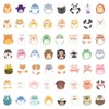Pack of 110 Animal Stickers, Kawaii Stickers, Cartoon Animal Stickers,