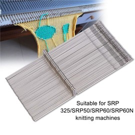 Knitting Machine Needle, 50 Pieces Knitting Machine Needle Steel Needles Set Durable Fabric Sewing DIY Craft Tools for Knitting Machine SRP325 SRP50 SRP60 SRP60