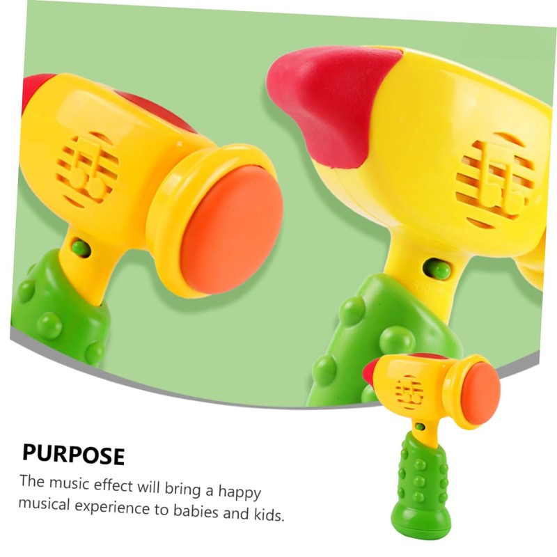 Kisangel Musical Hammer Toy Lights for Boys and Girls Educational