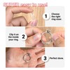 Omilly 8 SizesSilicone Ring Sizer Adjuster for Loose Rings –