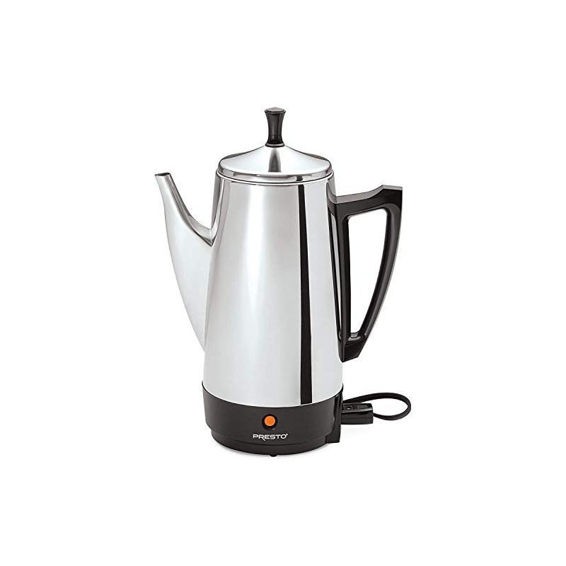 Presto New 12 Cup Stainless Steel Perk Brews Great Tasting