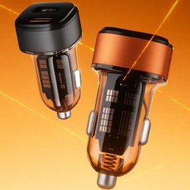 투명바디 차량용 스마트 듀얼포트 충전기 고속 Transparent Body Car Smart Dual-Port Fast Charger