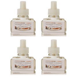 Yankee Candle Scent Plug Refill, Vanilla Creme Brulee (Pack of 4)