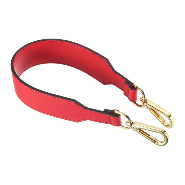 sourcing map PU Leather Purse Handles Replacement Short Strap Clutch