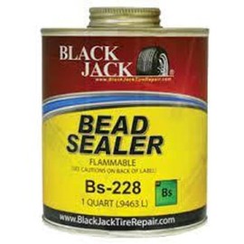 Black Jack Tire Repair - Bead Sealer W/Brush 32 Oz Can (BS-228)