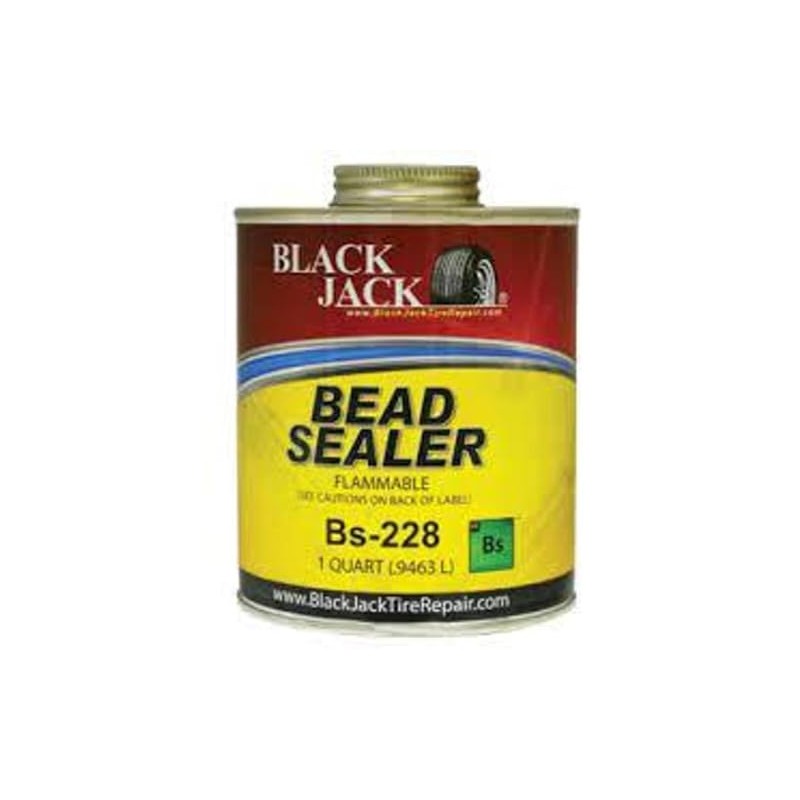 Black Jack Tire Repair - Bead Sealer W/Brush 32 Oz