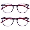 Opulize Met MM60-5 -1.00 Long Distance Glasses Pack of 2