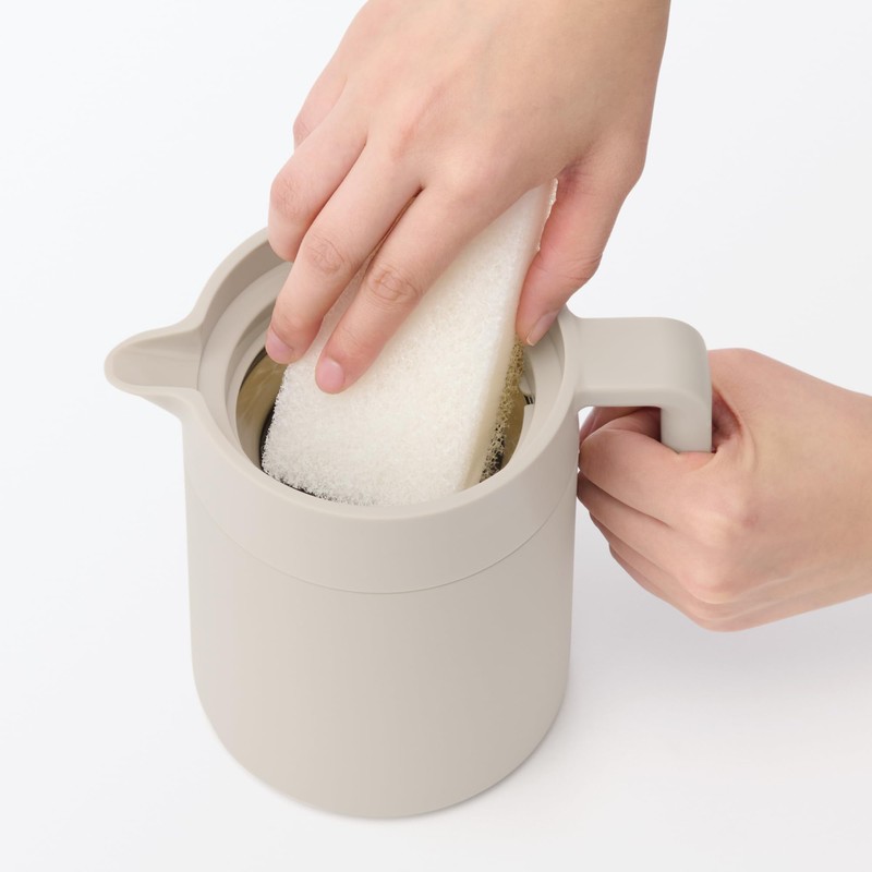 MUJI 84334535 Wide Mouth Easy to Wash Hot and Cold