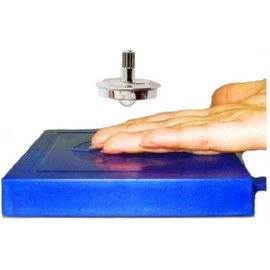 Happiest UFO Magnetic Floating Line, Aerial Floating Toy, Educational Teaching Materials, Science Experiments, Free Research, Gyro Magic (Blue)