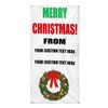 Custom Vertical Vinyl Banner Multiple Sizes Merry Christmas! Custom Family