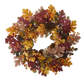 Maykoosh Rustic Ranch 24In. Oak Leaf, Acorn & Pine Wreath