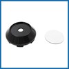 A ABSOPRO 4 Pcs 68mm Dia 6 Clips Car Wheel