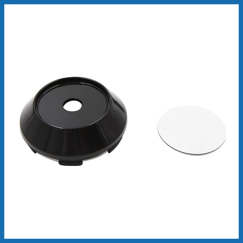 A ABSOPRO 4 Pcs 68mm Dia 6 Clips Car Wheel