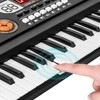 M SANMERSEN Kids Piano Keyboard with Microphone, Portable Electronic Keyboard