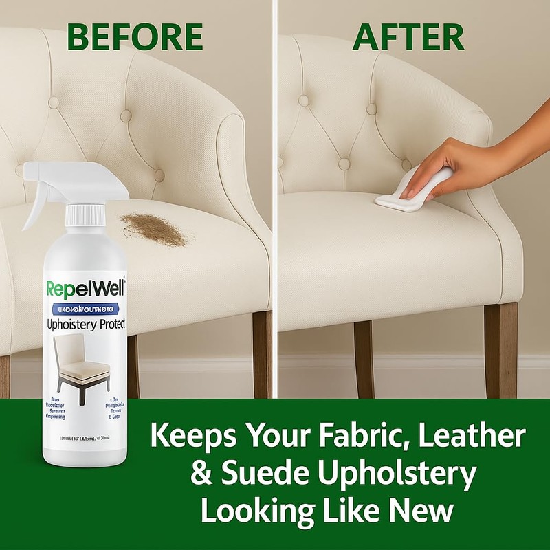 Eco-Friendly Upholstery Protect Stain & Water Repellent Spray 24oz –