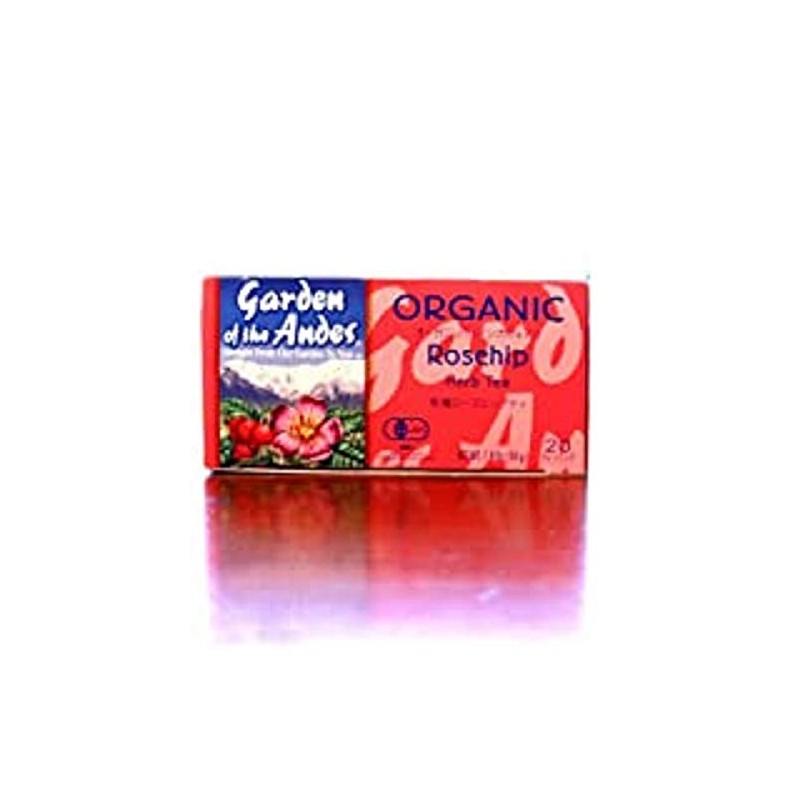 Garden of the Andes 100% Organic Herbal Tea, Rosehip and