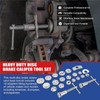 24pcs Brake Caliper Tool, Heavy Duty Disc Brake Caliper Tool