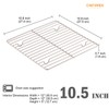 CHEFMADE Baking and Cooling Rack, 10.5-Inch Non-Stick Square Wire Rack