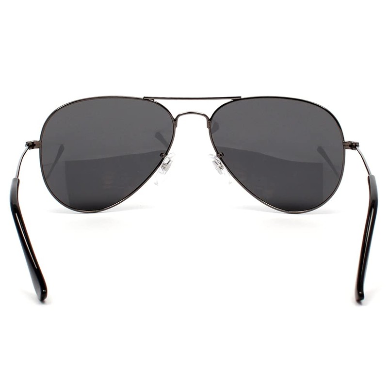 EIENNO AVIATOR Teardrop Polarized Original Sunglasses, UV400 Drive, Fishing, gray