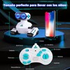 Lostrain Robot de Control Remoto, Robot Juguete con Luz LED,Robot