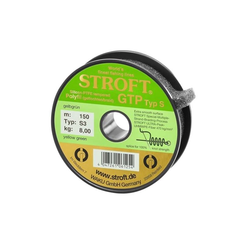 WAKU STROFT GTP S Type 3 Yellow Green 150 m