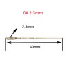 2mm Diamond Coated Lapidary Drill Bits, Diamond Glass Jewelery Drill