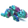 3D Printed Rhinoceros Models,Flexible Joint Animal lacertid Figurines, Stress Relief,