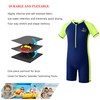 karrack Boys One Piece Zip Rash Guard Swimsuit Kid Water