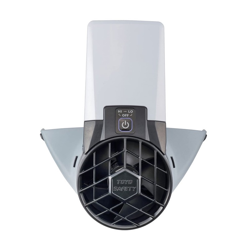 Toyo Safety Helmet Mount Blower No. 7703 White