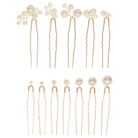 Pearl Pin, Hair Ornament, Pearl U-Pin, Large, Small, Weddings, Kimono, Coming-of-age Ceremonies, Graduation Ceremonies, Kimonos, Brides, Everyday Photography, Valentine's Day, Gift, White Day Present