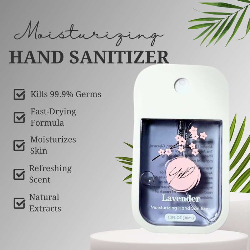 Generic Moisturizing Hand Sanitizer Gift Set –3-Pack 1.3 FL OZ